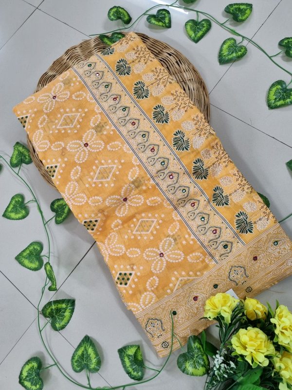 COTTON SILK SAREE