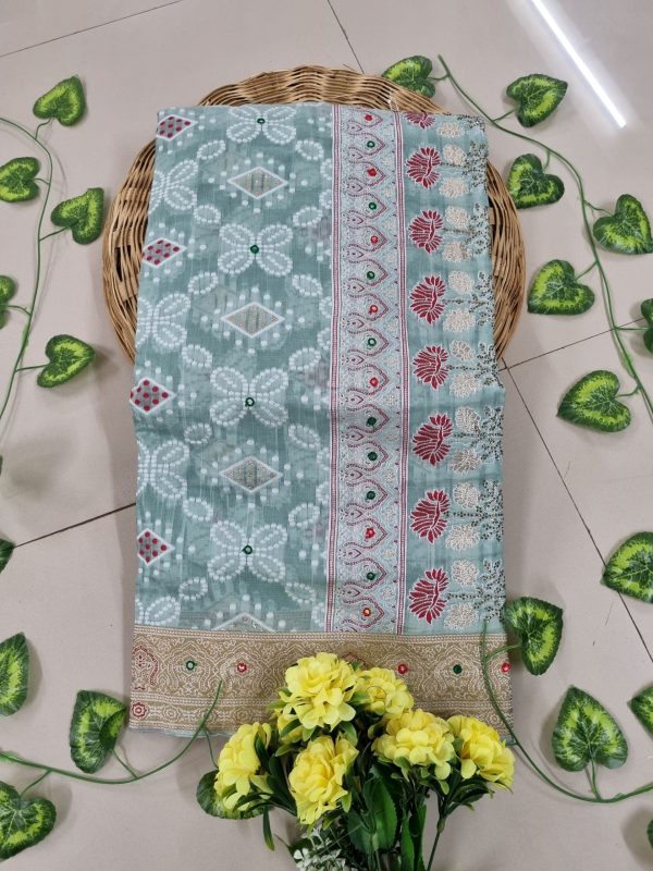 COTTON SILK SAREE