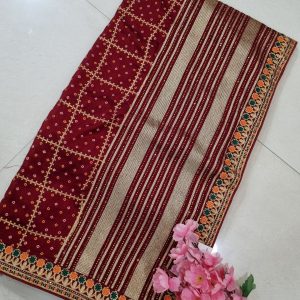 BANDHANI SILK SAREE