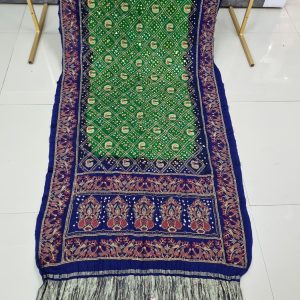 SEMI GAJI SILK BANDHANI SAREE