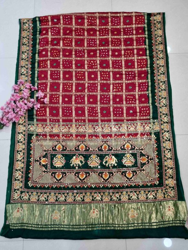 GAJISILK GHARCHOLA SAREE