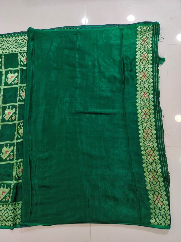 DESIGNER GAJISILK PATOLA SAREE 0295 - Image 6