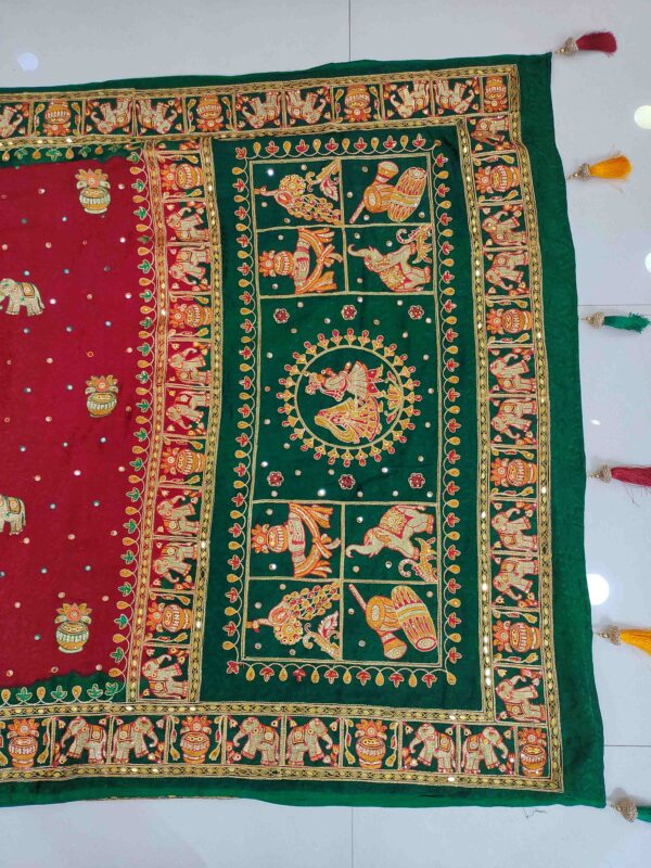 GHARCHOLA SAREE 0298 - Image 3