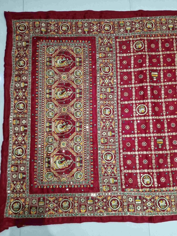 GAJISILK GHARCHOLA SAREE 0300 - Image 3