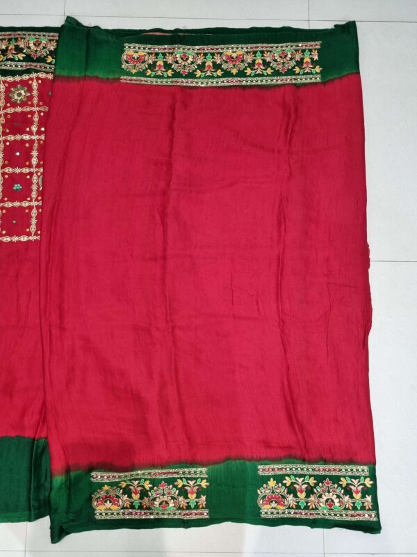 GAJISILK GHARCHOLA SAREE 0302 - Image 6