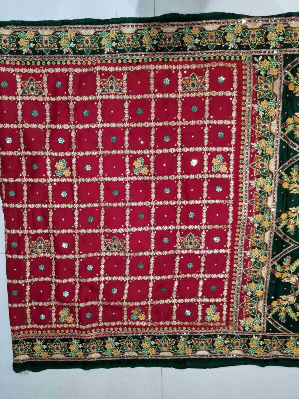 GAJISILK GHARCHOLA SAREE 0304 - Image 5