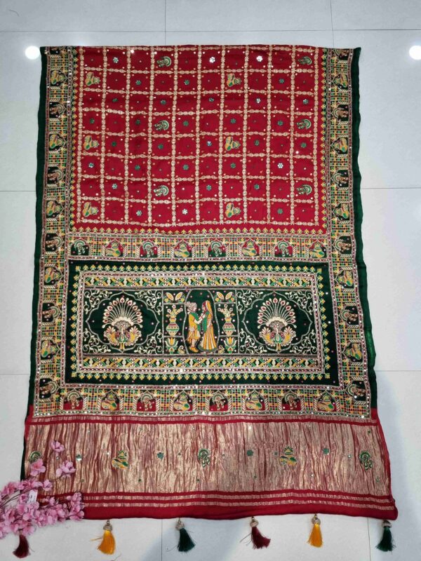GAJISILK GHARCHOLA SAREE
