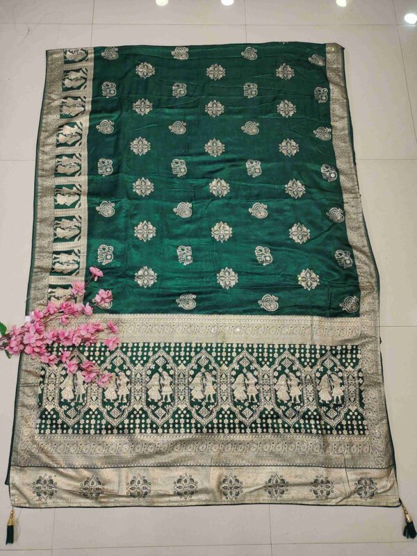 SOFT SILK SAREE 0308 - Image 2