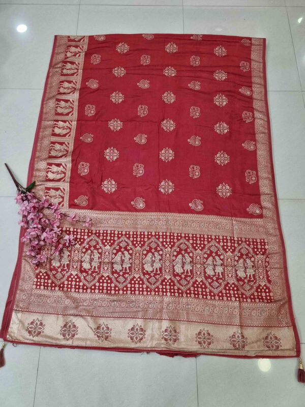 SOFT SILK SAREE 0310 - Image 2