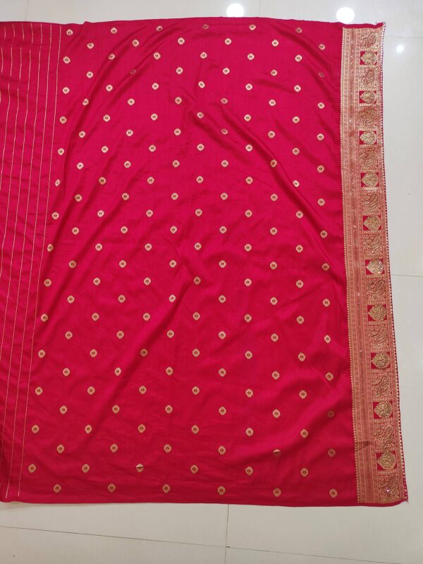 DOLA SILK SAREE 0317 - Image 3