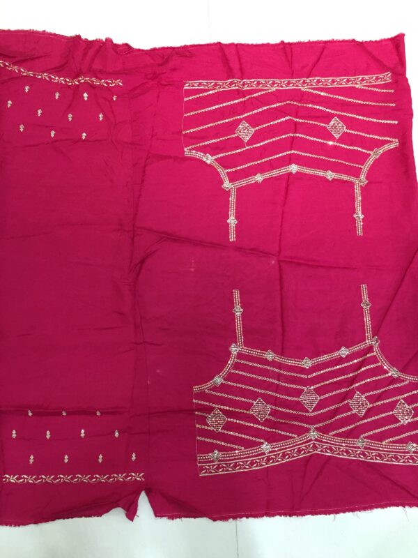 CREPE SILK LEHENGA CHOLI 0325 - Image 4