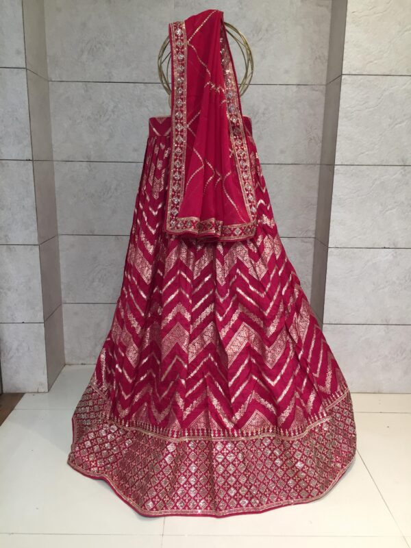 CREPE SILK LEHENGA CHOLI