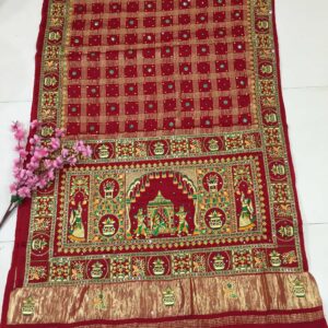 GAJISIK GHARCHOLA SAREE 0379