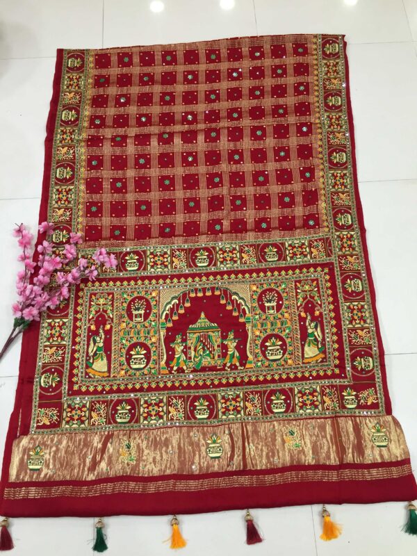 GAJISIK GHARCHOLA SAREE 0379