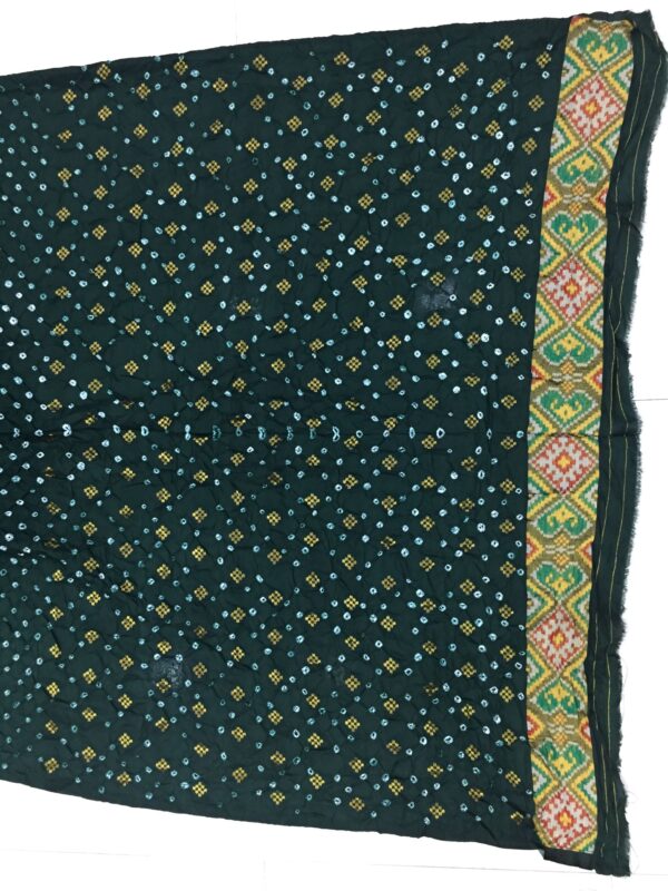 DOLA SILK BANDHANI SAREE 0383 - Image 3