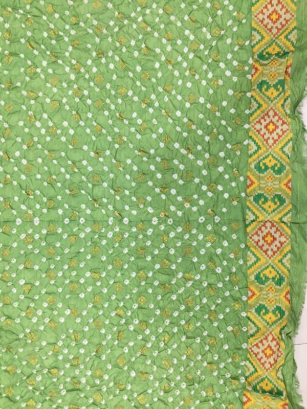 DOLA SILK BANDHANI SAREE 0385 - Image 3