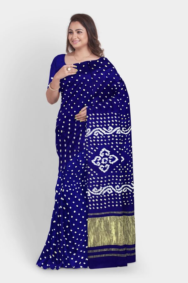 BANDHANI SAREE BLUE