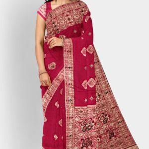 DOLA SILK SAREE PINK