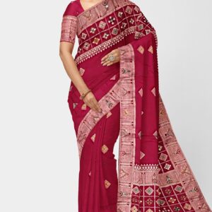 DOLA SILK SAREE PINK