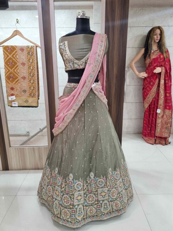 MODAL SILK LEHENGA CHOLI