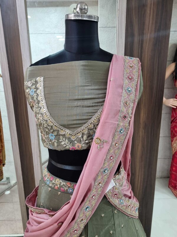 MODAL SILK LEHENGA CHOLI - Image 2
