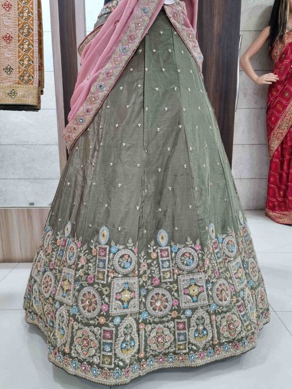 MODAL SILK LEHENGA CHOLI - Image 3