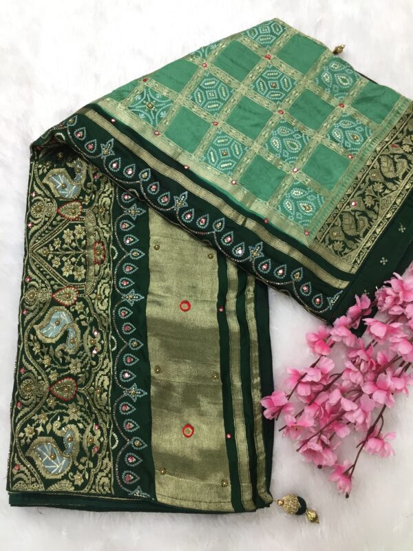 Elegant Gaji Silk Saree